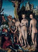 Lucas Cranach the Elder The Judgment of Paris oil on canvas